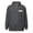 Dark Heather, variant on OG Logo Mens Zip Hoodie