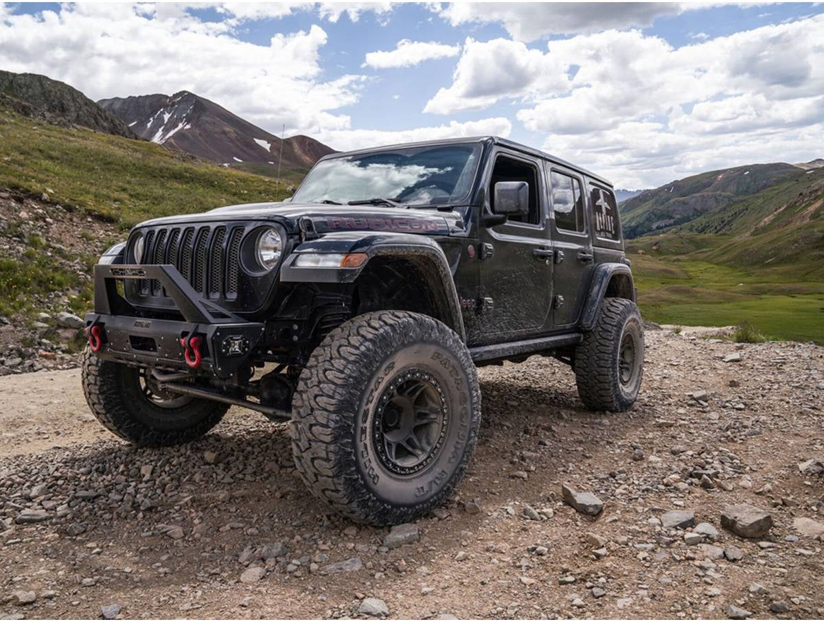 Superlift | K192 | 4" Lift Kit - Complete Lift Kit with Front & Rear Superlift Shadow Series Shocks and Lower Link Arms | Fits 2018-2024 Jeep Wrangler 4 Door