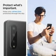 thumbnail image 4 of [3 Pack] Camera Lens Protector for Samsung Galaxy Z Fold 3, Anti-Scratch HD Tempered Glass Back Camera Protective Film [Ultra-Thin], Black, 4 of 8