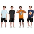 thumbnail image 2 of Hind Boys 4 Pack Active T Shirts Size 5-16, 2 of 4