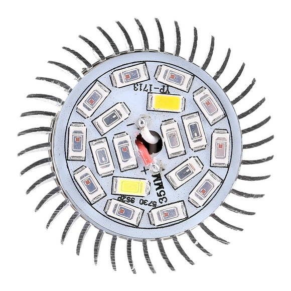 Luz de crecimiento LED de espectro completo, lámpara de crecimiento de bombilla LED de espectro completo 85-265V 18W Funcionalidad inteligente Jadeshay A