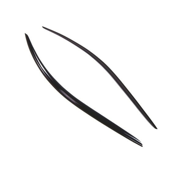 Tuningpros WD2-419 Outside Mount Window Visor Deflector Rain Guard Dark Smoke 2 Pcs Set For 2000-2005 Toyota Celica