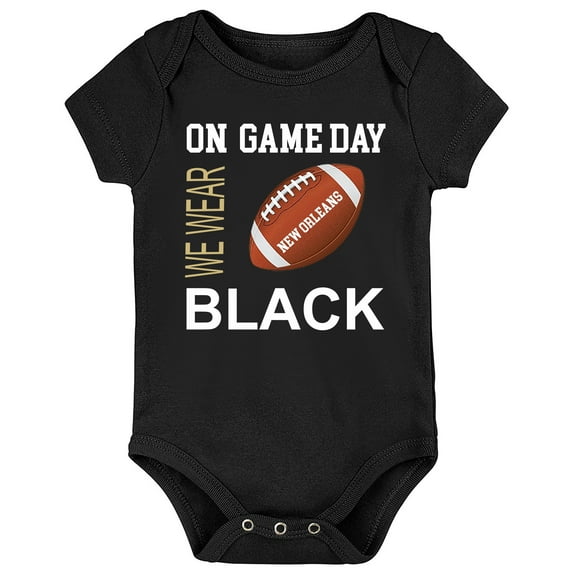 Future Tailgater On Gameday Baby Bodysuit for New Orleans Fans