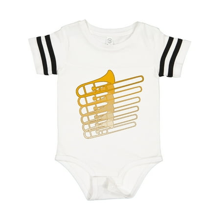 

Inktastic Trombone Line Gift Baby Boy or Baby Girl Bodysuit