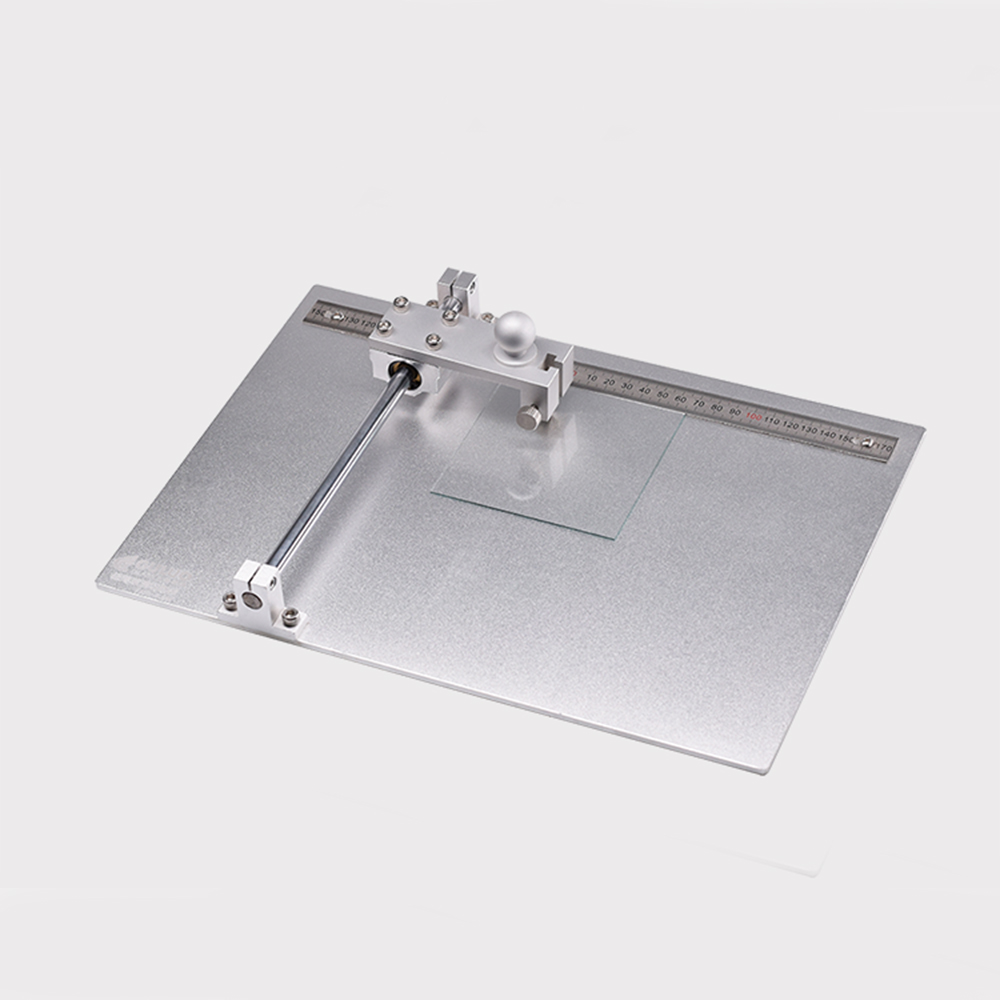 ITO Conductive Glass Cutter FTO/AZO/Quartz Glass Cutting Table with Dual Heads 0.02" Accuracy
