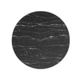 thumbnail image 2 of Modway Lippa Table à Manger Ronde 36 Pouces Style Mi-Siècle Moderne en Marbre Artificiel Noir Noir, 2 of 7