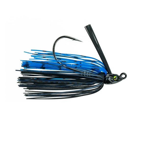 6th Sense Divine Swim Jig Bass Fishing Lure with ScrewLock Keeper and Keel-Weighted Head Design