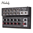 thumbnail image 1 of Muslady MIX5210 10-Channel Mixing Console Digital Audio Mixer Stereo for Recording DJ Network Live Broadcast Karaoke, 1 of 7