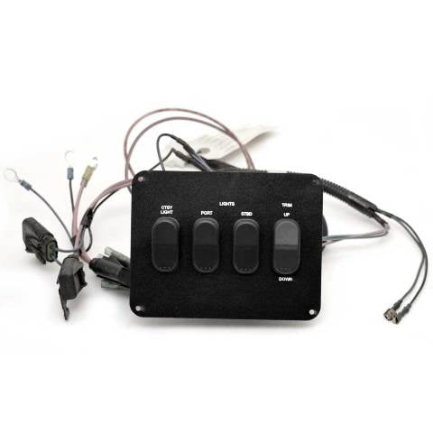 Tracker Boat Switch Panel 183018 | 6 1/2 x 5 Inch Lights Trim
