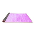 thumbnail image 2 of Ahgly Company Indoor Square Abstract Purple Contemporary Area Rugs, 6' Square, 2 of 4