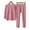 Purple, variant on Brondbend Long Sleeve Pajama Set for Women V-neck Long Sleeved Top&Pants Print Blouse Baggy Straight Leg Trousers Nightwear Trendy Lady Outfits Loose School Fall Winter Suit