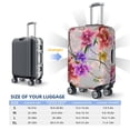 thumbnail image 6 of PAYOHTO Highly Elastic Spandex Suitcase Cover Luggage Cover Medium Fits 22 to 24 Inch Leaf Flowers Pattern, 6 of 8