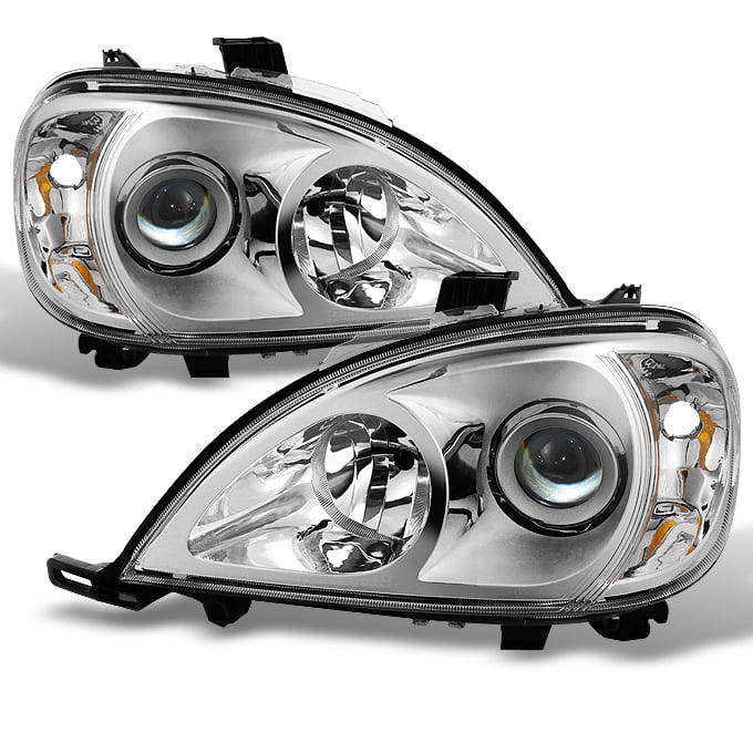 Fit 98-01 Mercedes Benz W163 ML320 ML430 Projector Headlights Headlamps L+R
