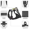 thumbnail image 6 of Lsque Pikmin Dog Harness, No-Pull Pet Harness with 2 Leash Clips, Adjustable Soft Padded Dog Vest with Easy Control Handle for Large Dogs-Small, 6 of 9