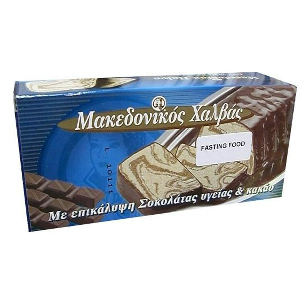 Chocolate Coated Halva with Cocoa, 400g