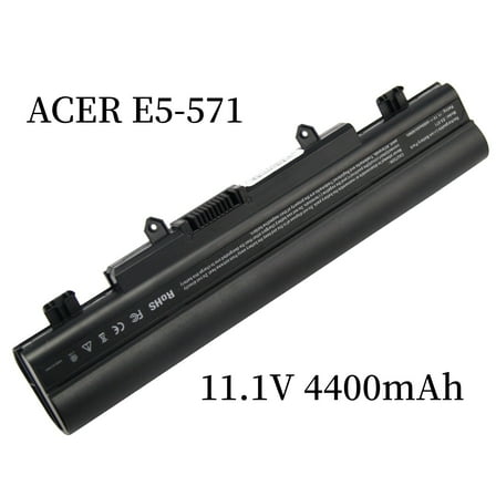 Replacement Laptop Battery for Aspire E5-511p, E5-521, E5-521g, E5-531, 4400mAh/11.1V/6-Cells