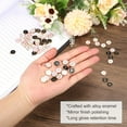 thumbnail image 4 of Alphabet x Letter Charm Double Sided Enamel Initial Alphabet Pendant Black, for Jewelry Making, 50pcs, 4 of 7