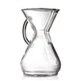 thumbnail image 1 of Cafetera de vidrio verteble Chemex - Serie mango de vidrio - 8 tazas - Empaque exclusivo, 1 of 5