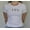 White, variant on 1.5C Women's Crew Neck T-Shirt