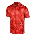 thumbnail image 2 of Men's Colosseum Red Maryland Terrapins Palms Team Polo, 2 of 3