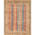 thumbnail image 1 of Ahgly Company Indoor Rectangle Abstract Chocolate Brown Abstract Area Rugs, 7' x 10', 1 of 6