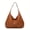 Brown 1, variant on Vintage Chic Hobo Leather Tote - Spacious & Durable Vegan Bag - Stylish Shoulder or Underarm Purse for Women