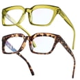 thumbnail image 1 of Gafas IBOANN de gran tamaño que bloquean la luz azul para mujer, 1 of 8