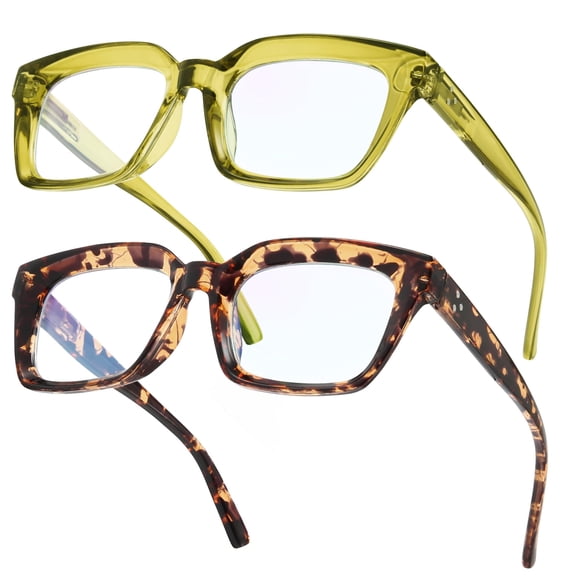 Gafas IBOANN de gran tamaño que bloquean la luz azul para mujer