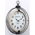 thumbnail image 3 of RUSTIC METAL CLOCK 22", 3 of 6