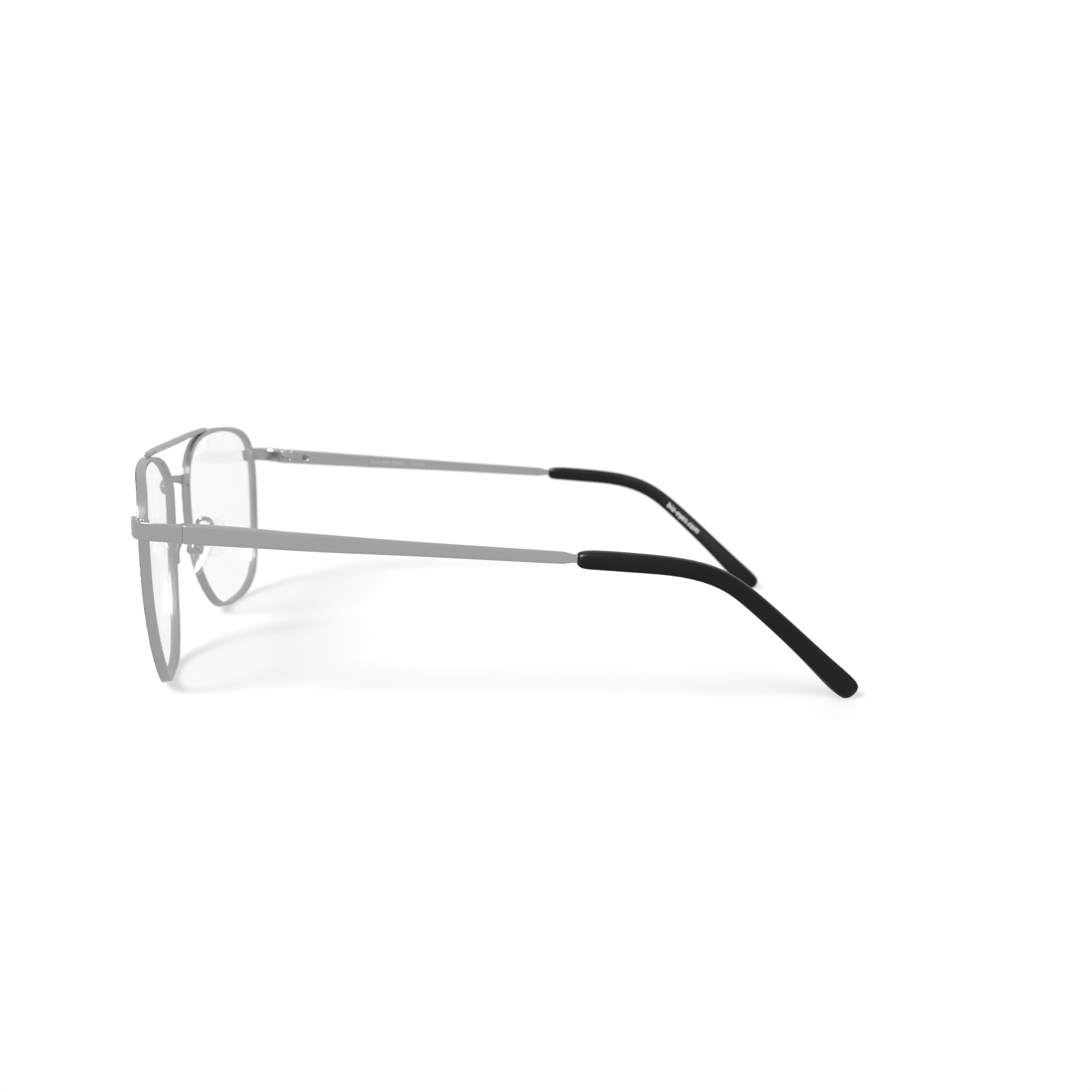 Bio Eyes Men's BE145 Mangrove Aviator Prescription Eyeglasses with Case, Black Gold