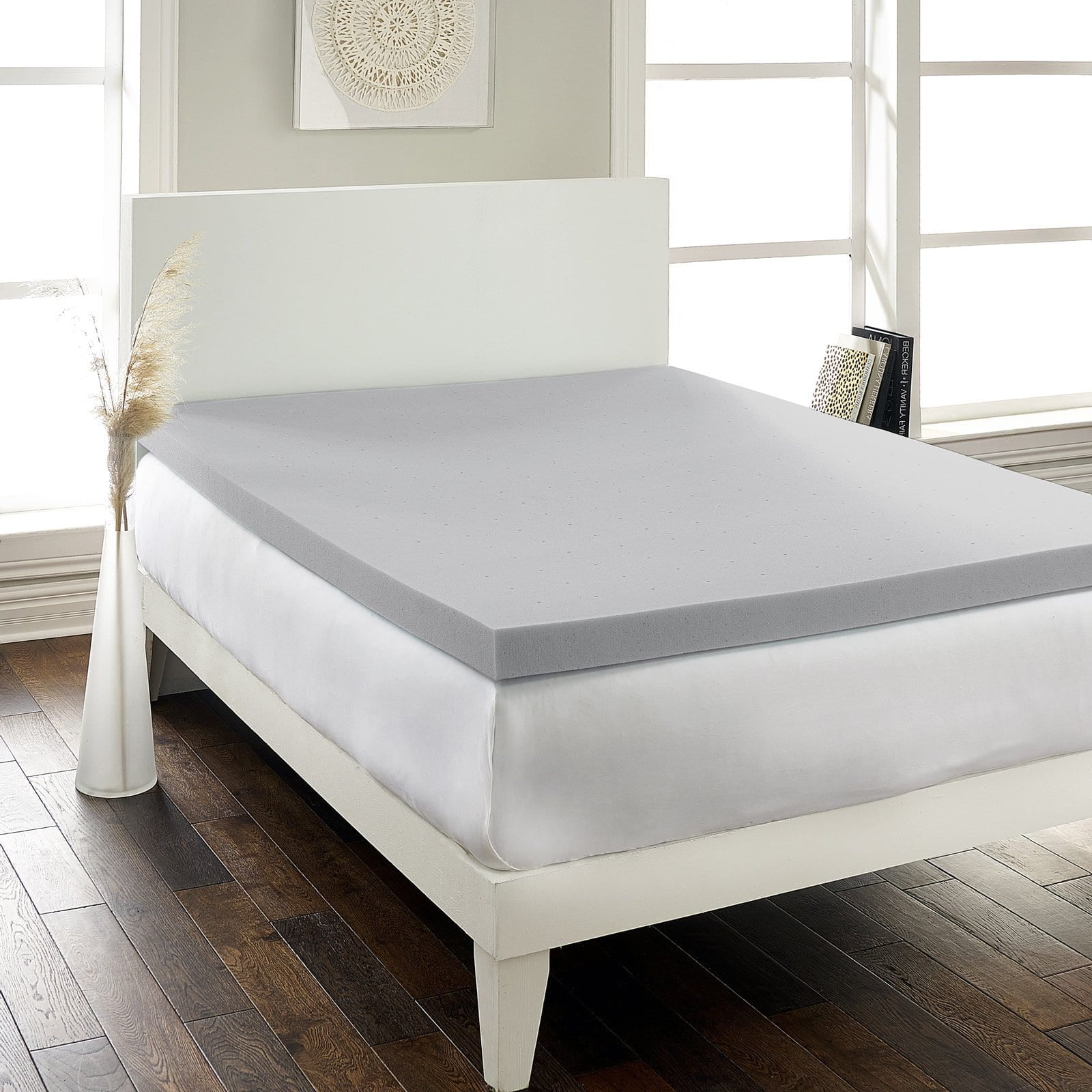 Hypoallergenic 2.5 in. Memory Foam Mattress Topper by Hotel Laundry