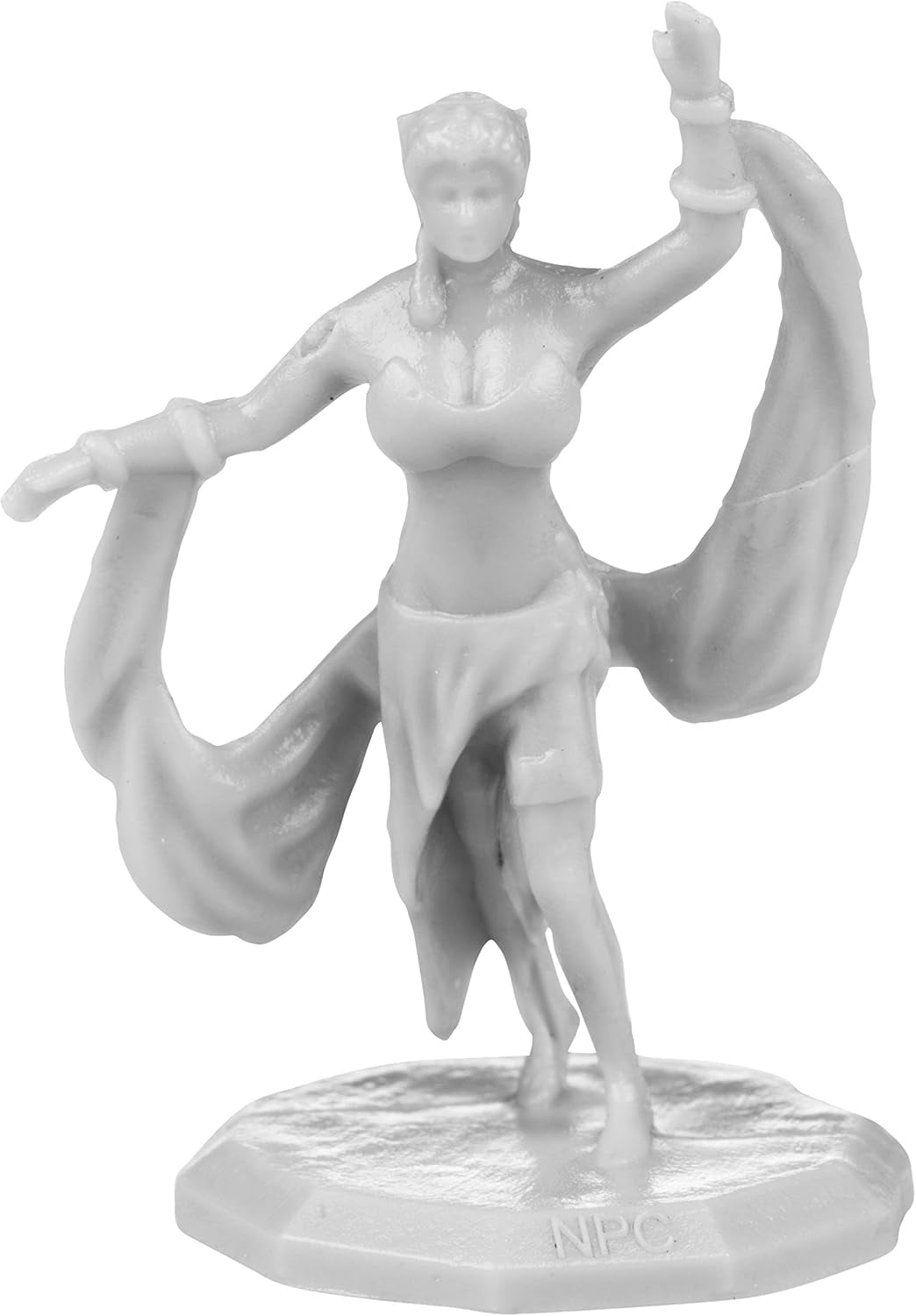Monster Townsfolk Mini Fantasy Figures Set- 64 NPC Miniatures - 1" Hex Nobility, Merchants, and More - Compatible with DND Dungeons Dragons, Pathfinder, RPG Tabletop-Games - Great Gift Idea