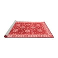 thumbnail image 2 of Ahgly Company Machine Washable Indoor Square Oriental Red Traditional Area Rugs, 5' Square, 2 of 4