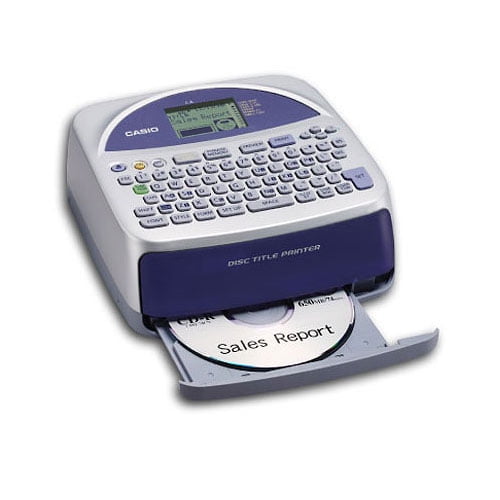 Casio Disc Title Printer CW75 CD/DVD printer color thermal
