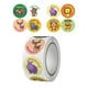 thumbnail image 2 of Paquete surtido de 1000 pegatinas redondas de animales Strade Fareast Limited 4 piezas, 2 of 8