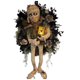 thumbnail image 1 of Maojin Halloween Decoration Halloween Simulation Decoration Wreath, Black Withered Branches, Vines, Window And Door, Hanging Party Props, 1 of 9