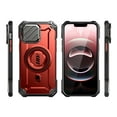 thumbnail image 3 of SUPCASE for iPhone 16e/15/14/13 6.1" Case with Camera Cover Stand (UBMag XT), [Compatible with MagSafe] [Built-in Kickstand] [Military-Grade Protection] Heavy Duty Magnetic Case for iPhone 16e, Red, 3 of 10