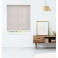 thumbnail image 2 of Linen Avenue Cordless Coastal Light-Filtering Standard Roller Shade– Soft Light Control, UV Protection Window Covering for Home & Office –Khaki Cliffs 44 W X 66 H (Arrives 1/4" Narrower), 2 of 9