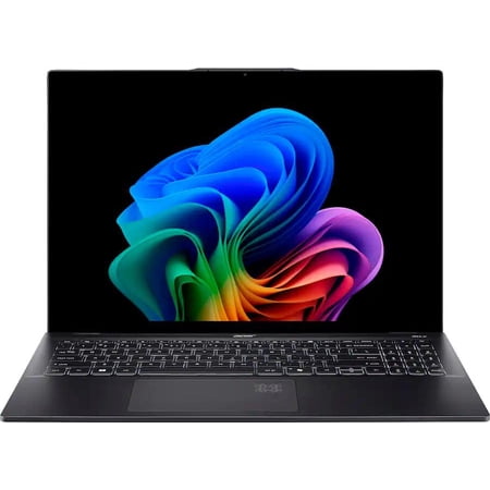 Acer - Swift 16 AI - 16" 3K OLED Touch Laptop - Copilot+ PC Intel Core Ultra 7 Series 2 16GB Memory 1TB SSD - Ice Black