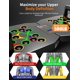 thumbnail image 2 of Tabla de flexiones Bbtops, plegable, 20 en 1, portátil, para fitness, 2 of 9