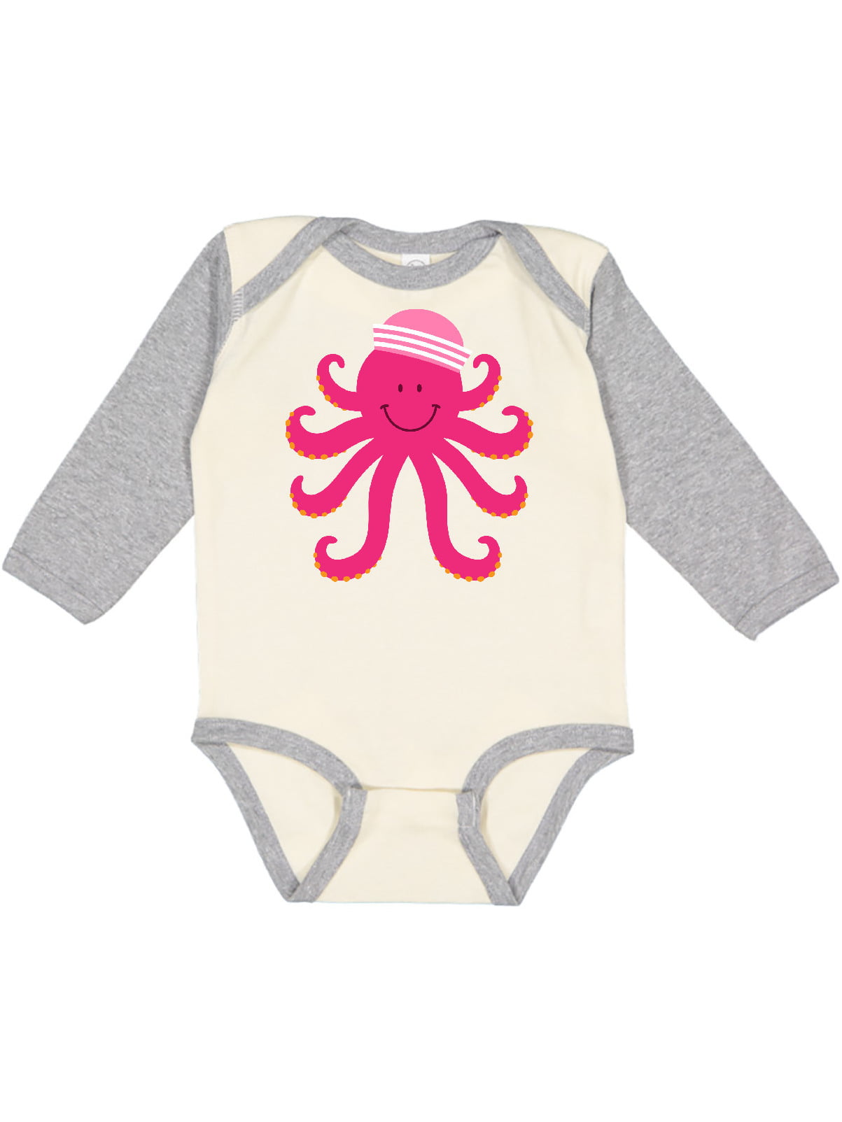 inktastic Octopus Ocean Sea Creature Girls Infant Creeper 