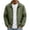 Army Green, variant on GrmtClth Men's Lightweight Stand Collar Windbreaker Jacket, Casual Full Zip Up Outerwear with Pockets, Breathable Coat Sun Protection Clothing Navy M