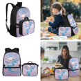 thumbnail image 2 of KUIFORTI Blue Axolotl School Bag with Lunch Bag, 4 Piece Kids Backpack Set for Teens Elementary Middle School, Fashion Boys Girls Bookbag with Pencil Pouch Water Bottle Sleeve Back to School Supplies, 2 of 7