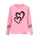 thumbnail image 3 of TaTaai Unisex Printed Round Neck Pullover, Valentine's Day Gift Spring Summer Long Sleeved Base Shirt Gift, 3 of 6