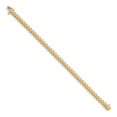 thumbnail image 2 of Primal Gold 14 Karat Two-Tone AA Diamond Tennis Bracelet, 2 of 5