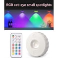 thumbnail image 4 of Puck Lights LED RGB Dimmable Under Cabinet Lighting with Remote 2PCS, 4 of 5