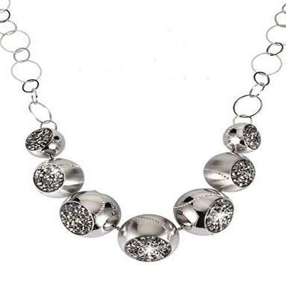 Swarovski Crystal Round SPHERE LONG Necklace Crystal -1128158