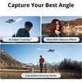 thumbnail image 5 of DJI Flip With RC 2 Screen Remote Controller, Follow Me Drone With 4K UHD Camera for Adults, Under 249 g, 3-Axis Gimbal Stabilization, 44000ft/13km Video Transmission, Palm Takeoff, 31-Min Flight Time, 5 of 8