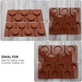 thumbnail image 6 of Homoyoyo 2-Piece Lollipop Mold Set for Candy Making, Kitchen Baking Tools for Homemade Sweets and Treats, 6 of 8