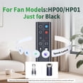 thumbnail image 2 of Replacement Remote Control for Dyson Pure Hot Cool Fan Heater Purifying HP00 HP01 967197-13, 2 of 6